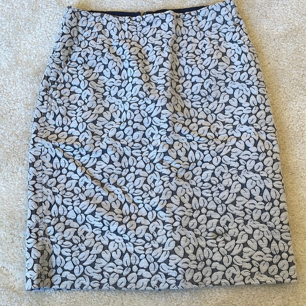 J crew brocade pencil skirt